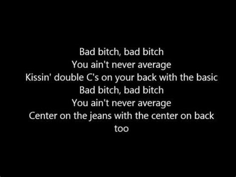 Listen to the official audio for Bad Bitch by Bebe Rexha feat. . Bad bitch lyrics